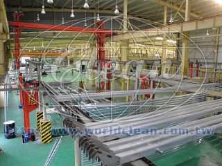 Horizontal Automatic Anodizing Plants for 3C Profile